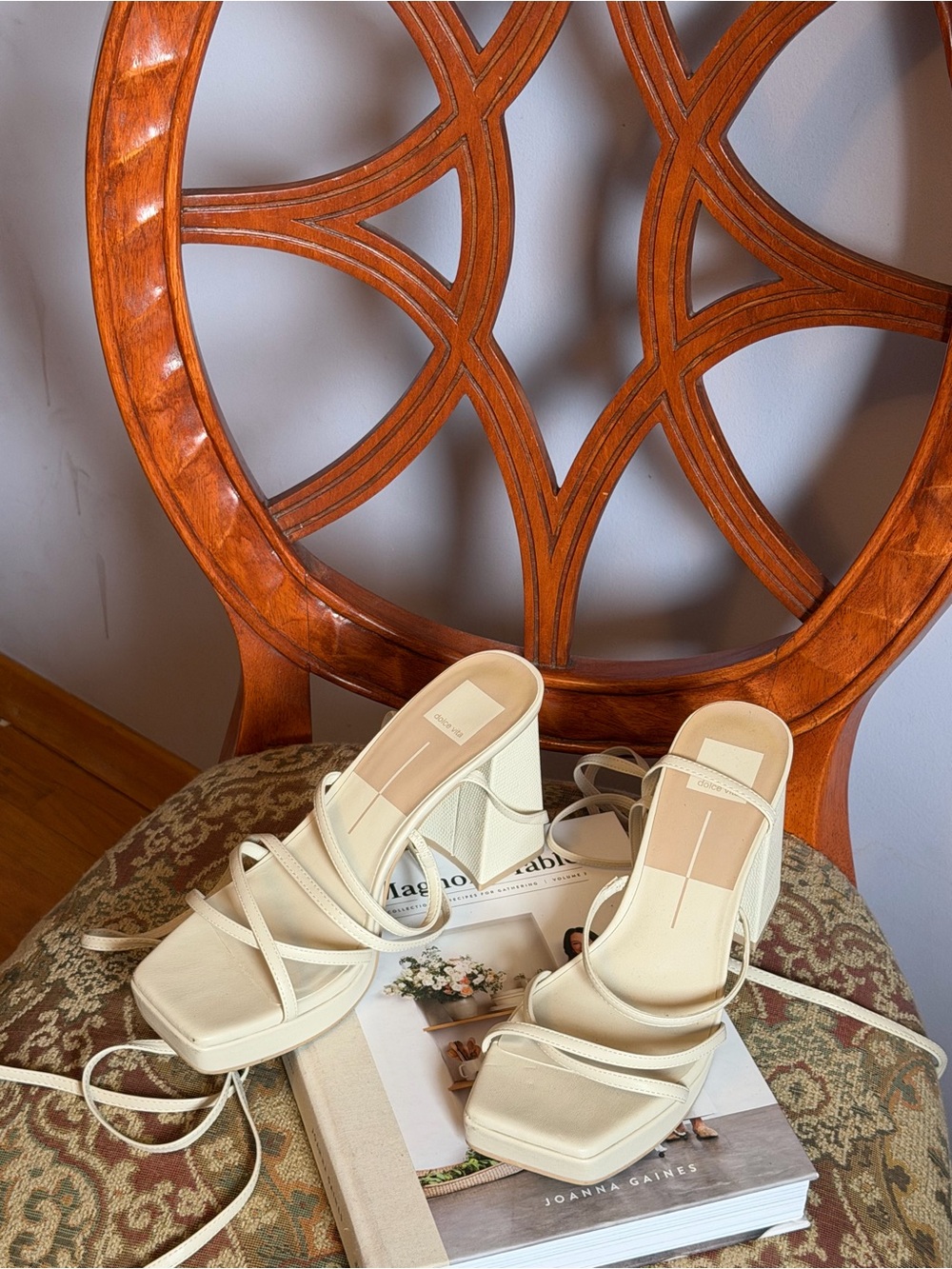 Steve Madden Dolce Vita Cream High Heels
